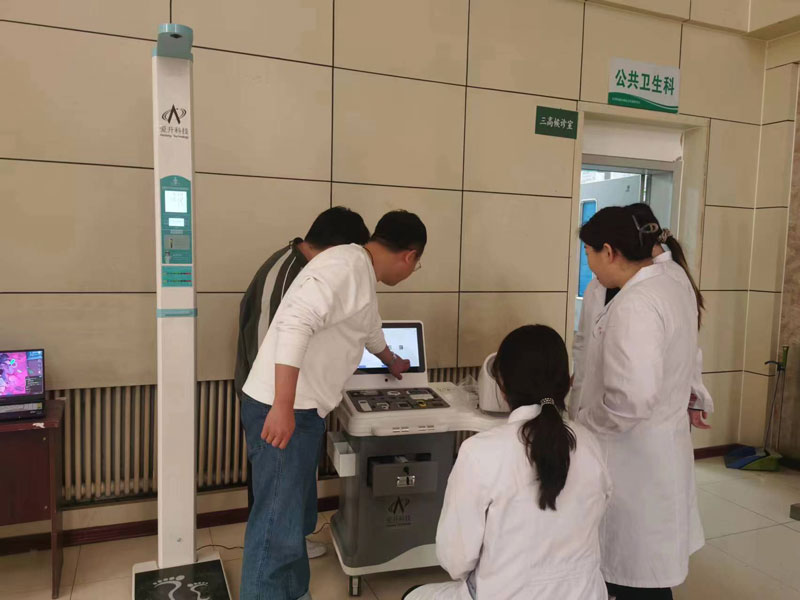 ?德州社區(qū)衛(wèi)生服務中心成功引進上禾健康體檢一體機